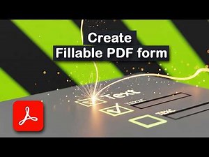 How to Create a Fillable PDF Form in Adobe Acrobat Pro DC Step by Step