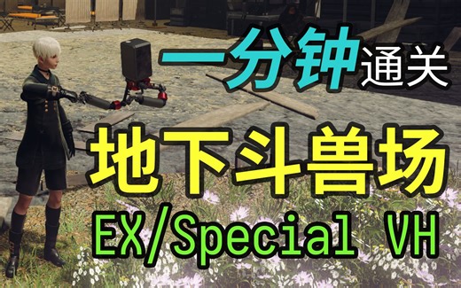 【尼尔自动人形】DLC地下斗兽场一分钟极速通关思路