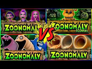 Zoonomaly Theme Song - KPOP DEMON HUNTERS 🆚 EROSION WORM 🆚 HUNGRY WORM 🆚 FIVE NIGHTS AT FREDDY'S