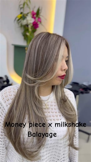 Money piece balayage #lushlooks #balayage #hairstyle