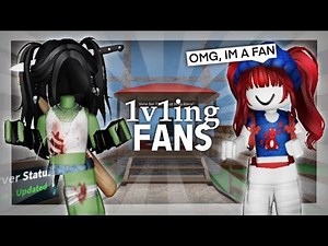 1v1ING MY FANS IN MM2 (Murder Mystery 2)