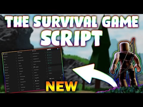 *NEW* The Survival Game Script (PASTEBIN 2025) (KILLAURA, ESP, AUTO CLICKER, REACH, AIM ASSIST)