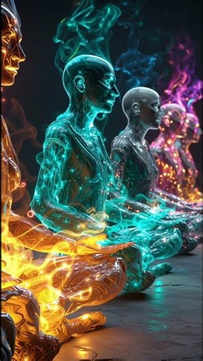 Meditating Auras: A Symphony of Serenity 🧘‍♀️