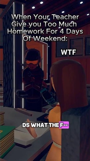 When Your Teacher Give You Too Much Homework For Your 4 Days Of Weekend: