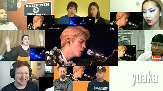 BTS Jin 'Epiphany' Live Performance 开黑版Reaction
