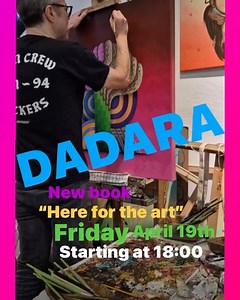 This Friday April 19th join us at BASEELEMENTS AVINYO , meet DADARA, see his new book , chill out . Don’t miss our after party !!! | Base Elements Urban Art Gallery | Facebook