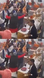 This is the chaotic moment Indian wedding guests rioted over a shortage of dessert. The dispute began when relatives from the bride's side complained that the rasgullas had run out at the food counter in Bodh Gaya, Bihar. | Metro