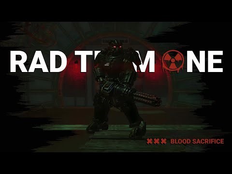 Fallout 76: Ghoul Heavy Gunner / Blood Sacrifice Build | Conquer the Gleaming Depths | Rad Team One