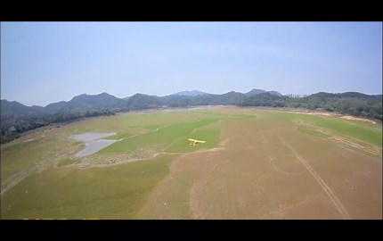 A160 J3-CUB 3D/6G RC Plane with Spare Propeller 2.4Ghz 5CH EPP RC Airplane for Adults Outdoor Remote Control Plane (RED)