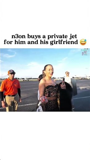 neon buys a private jet for him and his girlfriend 😁 #n3on #n3onclips #viralvideo