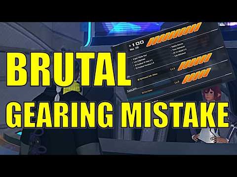 The Most BRUTAL Gearing Mistake In PSO2:NGS