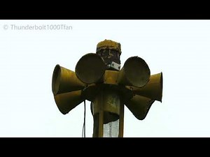 Federal Signal STL-10 Siren Test | 1 Minute Alert | Plain City, OH | 8/11/21