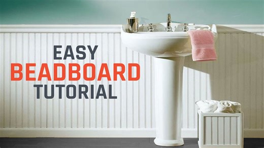 How to install beadboard or wainscoting