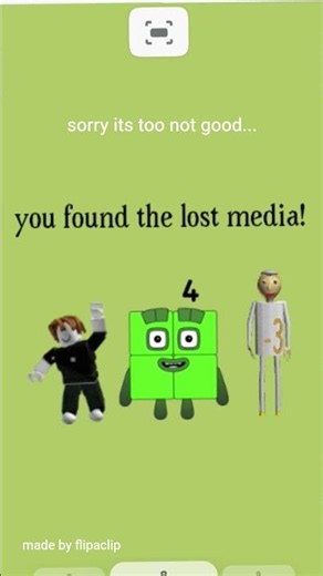 you found the lost media! (in the end its PROBLEMATIC...)