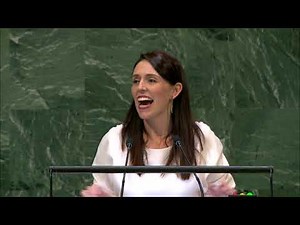 Jacinda Ardern at the UN General Assembly, September 27 2018 | The Spinoff