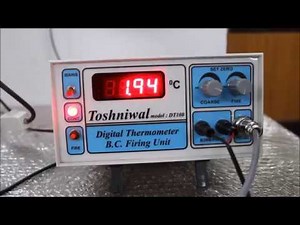 Toshniwal Calorimeter Part 5/6 - Firing the Digital Firing Unit