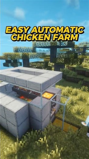 SUPER EASY Chicken Farm 1.21 Minecraft