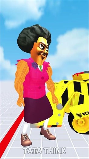 Vehicle Upgrade Battle Who Will Win Rumi, Scary Teacher #2 #kpopdemonhunters #animation #funnyvideo