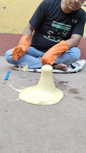 19K views · 170 reactions | #decomposition #reaction #hydrogenperoxide #potassiumiodide #reels #viral #shorts #IINS | Animesh Mazumdar | Facebook