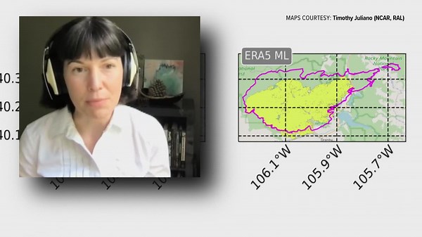 Spread prediction for 2020 East Troublesome Fire shorted by inaccurate beetle kill data