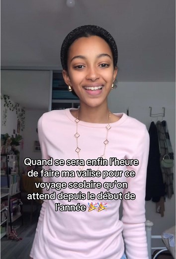 Préparatifs pour le voyage scolaire tant attendu