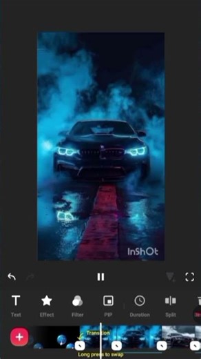 inshot blue emoji edit tutorial