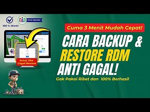 Terbaru Cara Backup Restore Rdm Anti Gagal