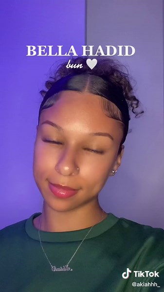 Sleek Bun Hairstyles with Edges Tutorial
