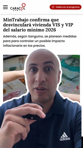🏠 ¿La vivienda VIS será desindexada de los salarios mínimos? 📰 Una noticia que llega después de 5 años de incrementos del salario mínimo por encima del promedio histórico de Colombia. 📈 En promedio, el salario mínimo en Colombia subía entre 3% y 8% desde el año 2000. Sin embargo, desde 2022, el incremento ha estado entre 9% y 23%, lo que ha generado aumentos muy altos en el bolsillo de los compradores de vivienda VIS, VIP y VIS RU 💸😰. 🏛️ Ahora, el Gobierno lanza la noticia de que en este 2