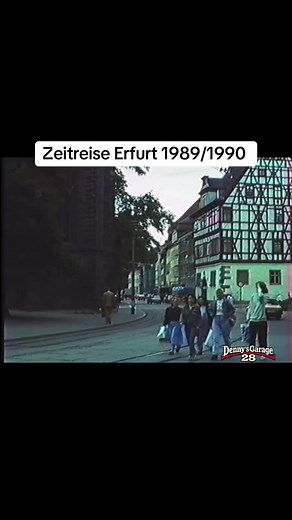 Zeitreise durch Erfurt: Wendezeit 1989/1990