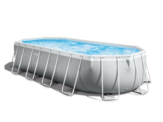 Intex Pool Prism Frame Oval Set 610 x 305 x 122 cm - BRACK.CH