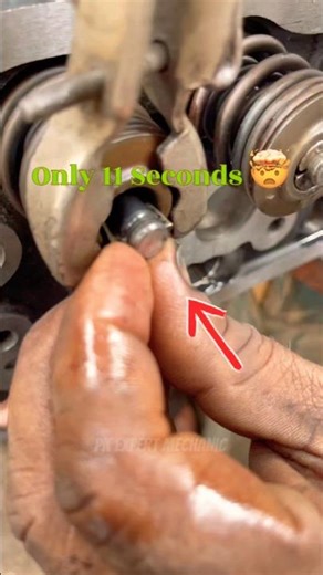 Fit Valve Spring Locks! #shortsfeed #mechanic #viral #enginerebuild #mechaniclife #trending