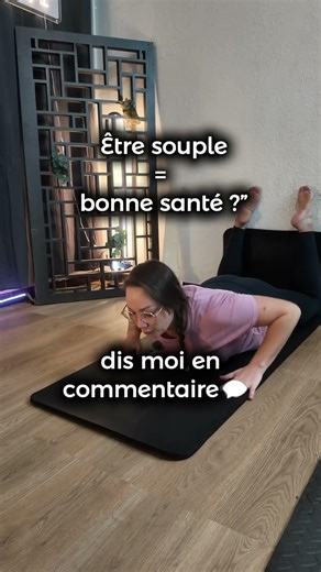 souple = sante?
