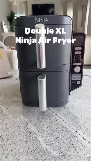 This Ninja Double Stack XL 2-Level Air Fryer with Smart Cook System 9.5L​ Cyber Space is amazing 😍 ⚡ For only £69 👉 emorysstore.com/pages/fry-uk ✅ FREE SHIPPING ✅ 24 MONTH WARRANTY | Aura Home Hub