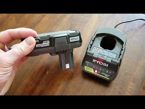 How to Charge Ryobi One+ Batteries- What do the Lights Mean?