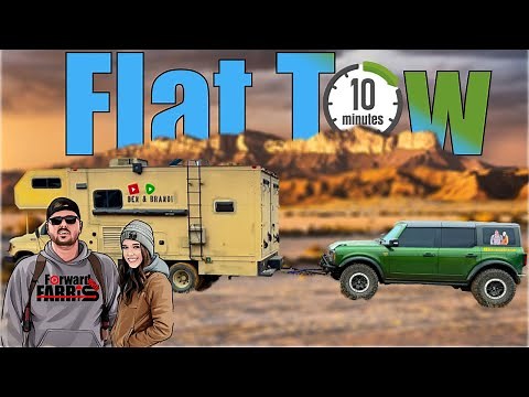 The Ultimate Guide to Flat Towing a Ford Bronco