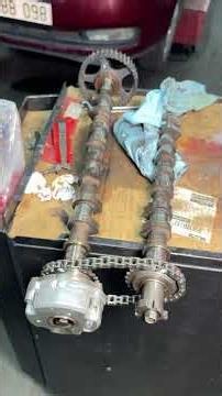 CAMSHAFT CHAIN AND TIMING BELT ALIGNMENT (Hyundai Accent Era 1.6 Engine)
