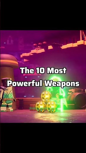 Lego Ninjago The 10 Most Powerful Weapons #ninjago#lego #legoninjago#dragonrising #ninjagoedit#lloyd