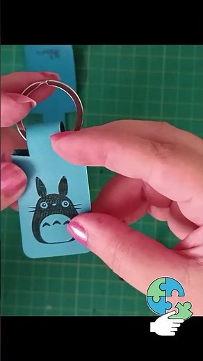 Natural vs. synthetic leather with diode laser 🔥 | Totoro-inspired keychain