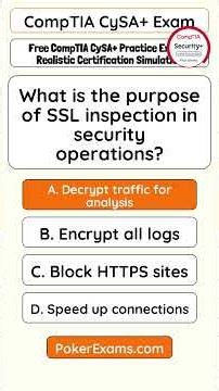 Free CompTIA CySA+ Practice Exam Realistic Certification Simulation