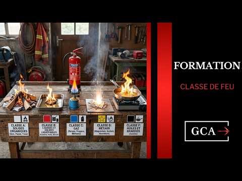 Les Classes de Feu Expliquées (A, B, C, D, K) : Quel Extincteur Choisir ? | Previo par GCA