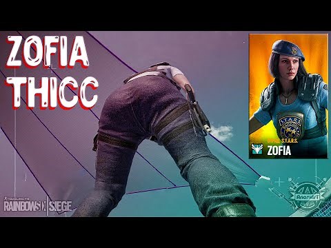 ELITE ZOFIA S.T.A.R.S SKIN BIG THICC (RULE 34) | R6:Rainbow Six Siege