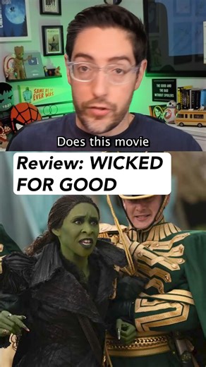 Alex Rabinowitz on Instagram: "Review: WICKED FOR GOOD is flawed but I loved it anyway"
