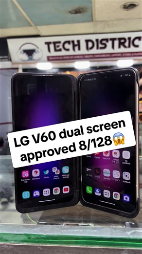 Lg v60 dual screen approved 8/128 Rs.47,999😱🔥#plzunfrezemyaccount #growmyaccount #foryou #foryoupage #1billionviews