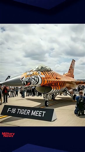 2.8K views · 76 reactions | F-16 Tiger Spirit Series Falcon | military news | Facebook