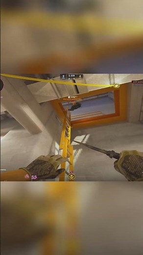 C4 Bomb Plant Gone Wrong! Intense Rooftop Combat in Action! #shorts