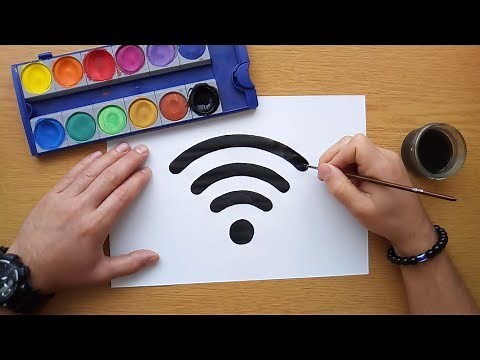 How to draw a WiFi icon - Wi-Fi signal