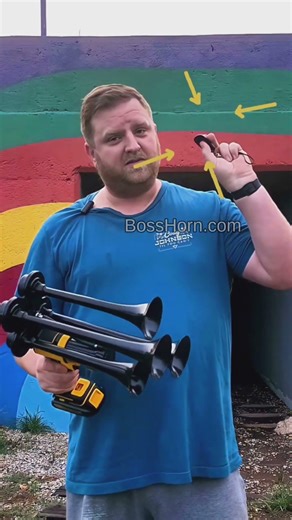 Dewalt Train Horn That Goes CRAZY Loud