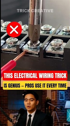 This Electrical Wiring Trick Is Genius — Pros Use It Every Time #electrical #lifehacks #diy #shorts