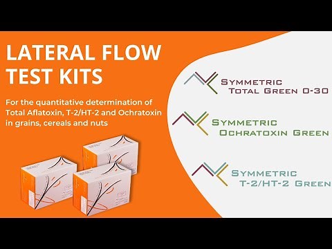 Symmetric Green series | Rapid Tests for the determination of Total Aflatoxin,T-2/HT-2 & Ochratoxin
